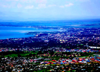 на фото Бужумбура (столица Бурунди)