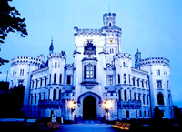 на фото Замок Глубока