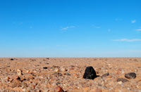 на фото Нубийская пустыня