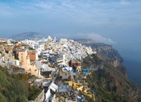 на фото Санторини (острова)