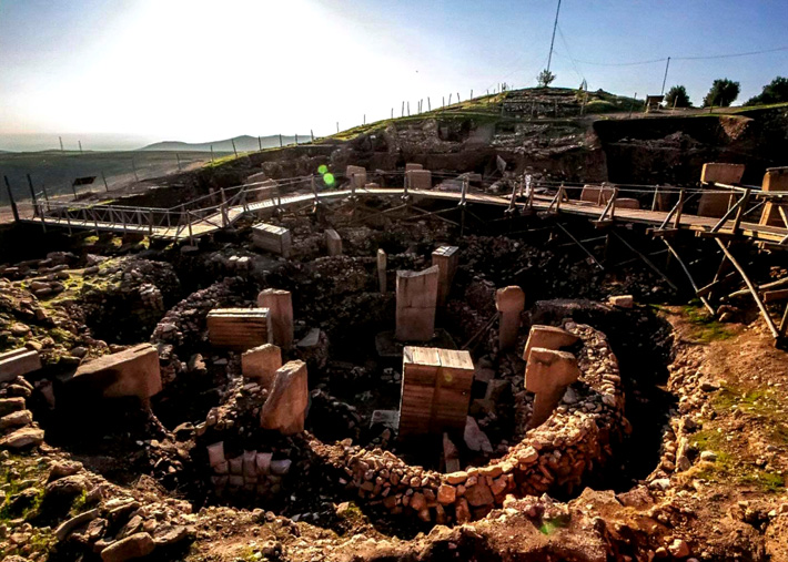 на фото Гёбекли-Тепе